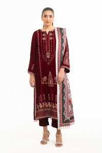 EMBROIDERED VELVET SUIT