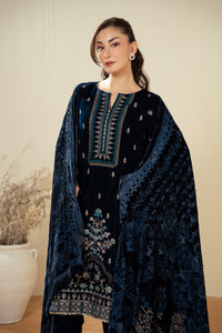 EMBROIDERED VELVET SUIT