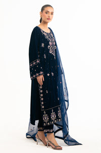 EMBROIDERED VELVET SUIT