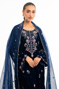 EMBROIDERED VELVET SUIT