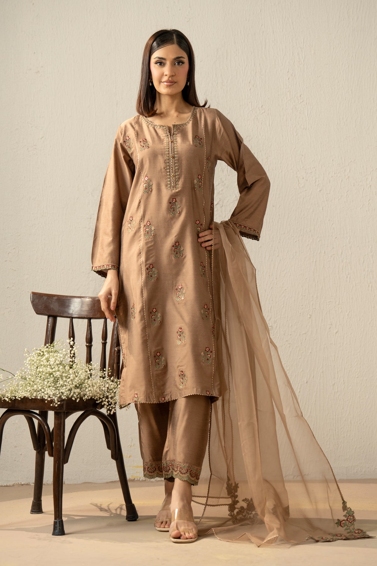STITCHED 3 PIECE SUIT