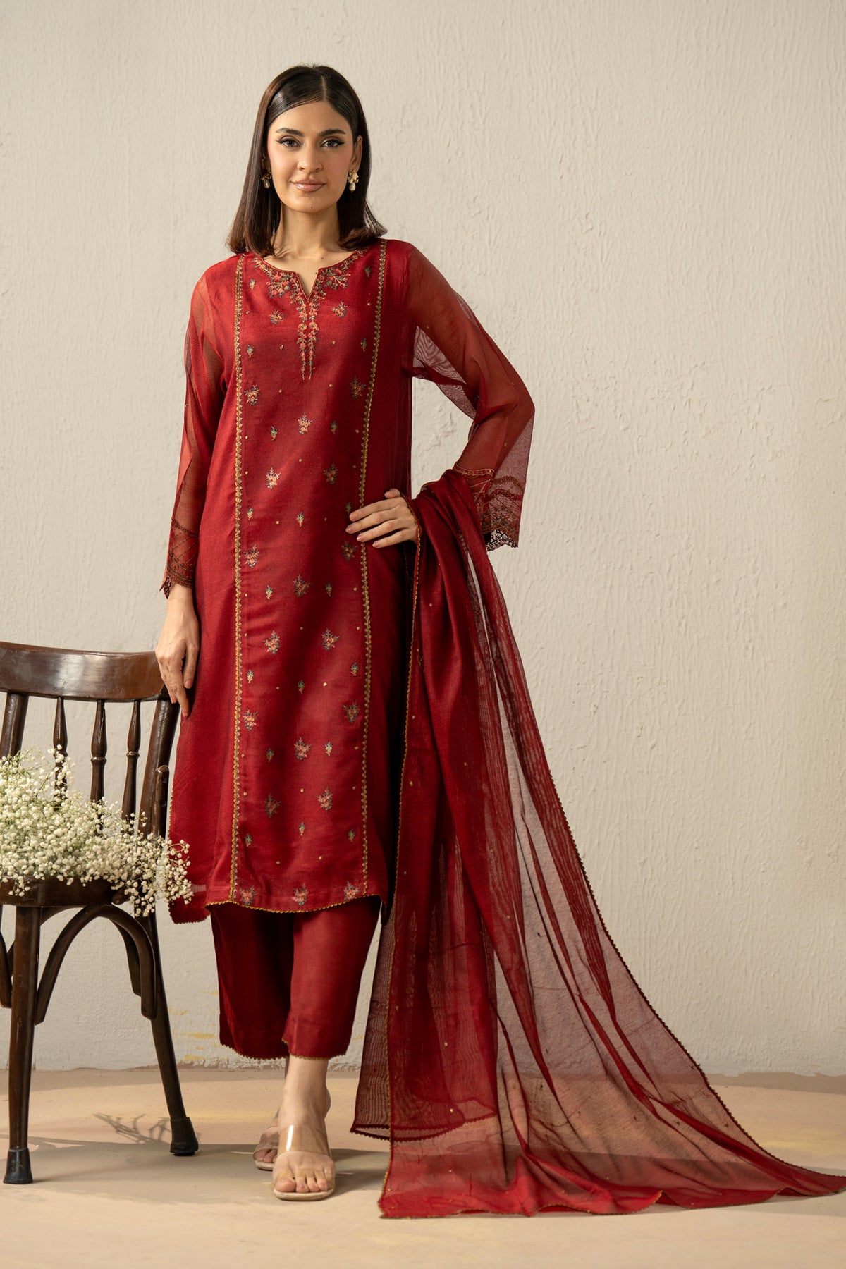 STITCHED 3 PIECE SUIT