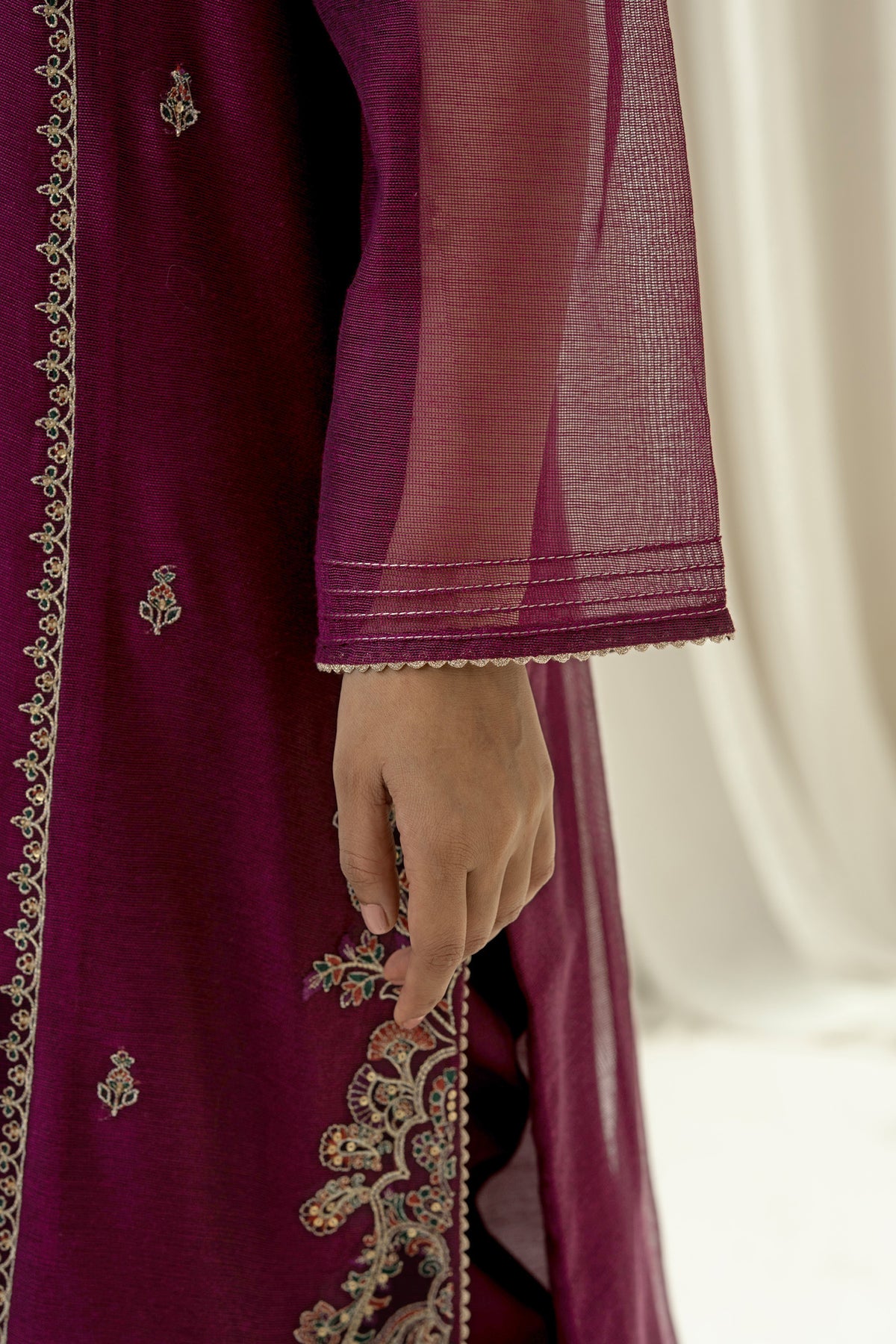 STITCHED 3 PIECE SUIT