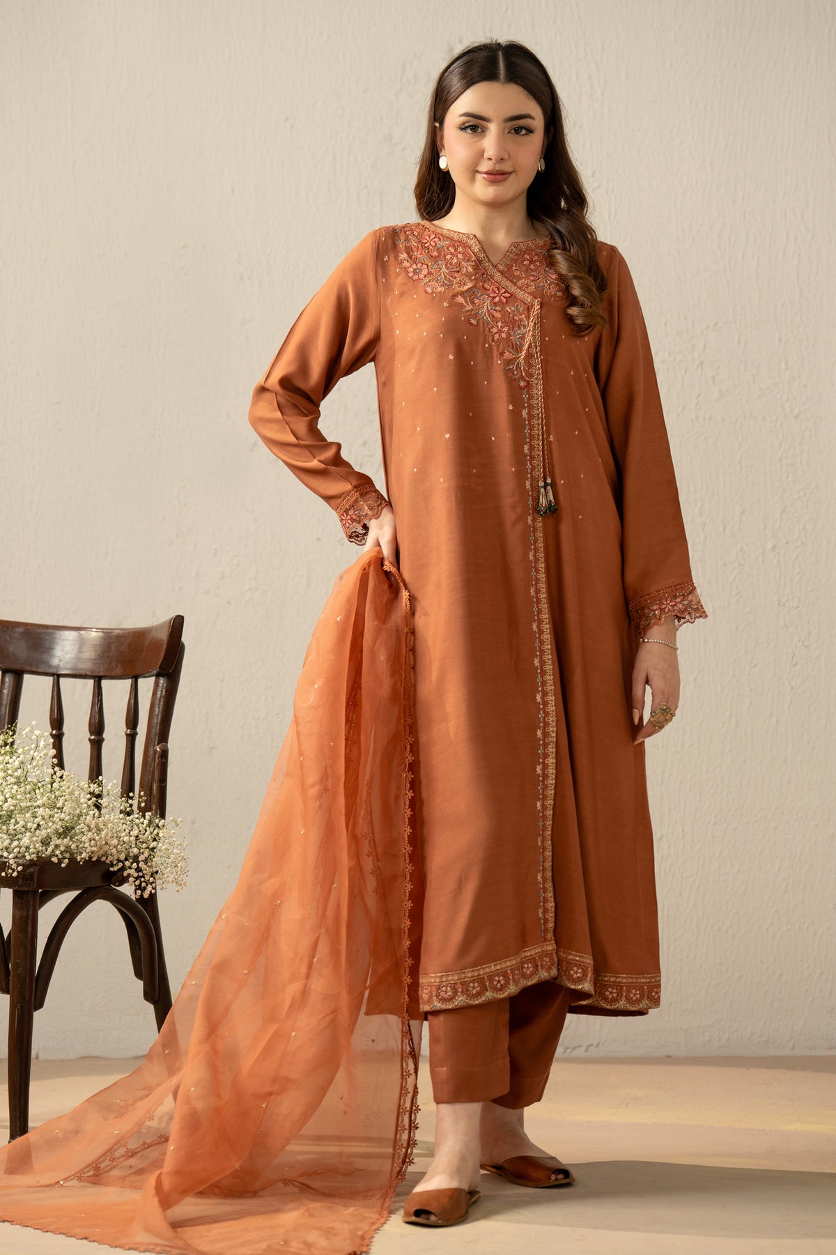 STITCHED 3 PIECE SUIT