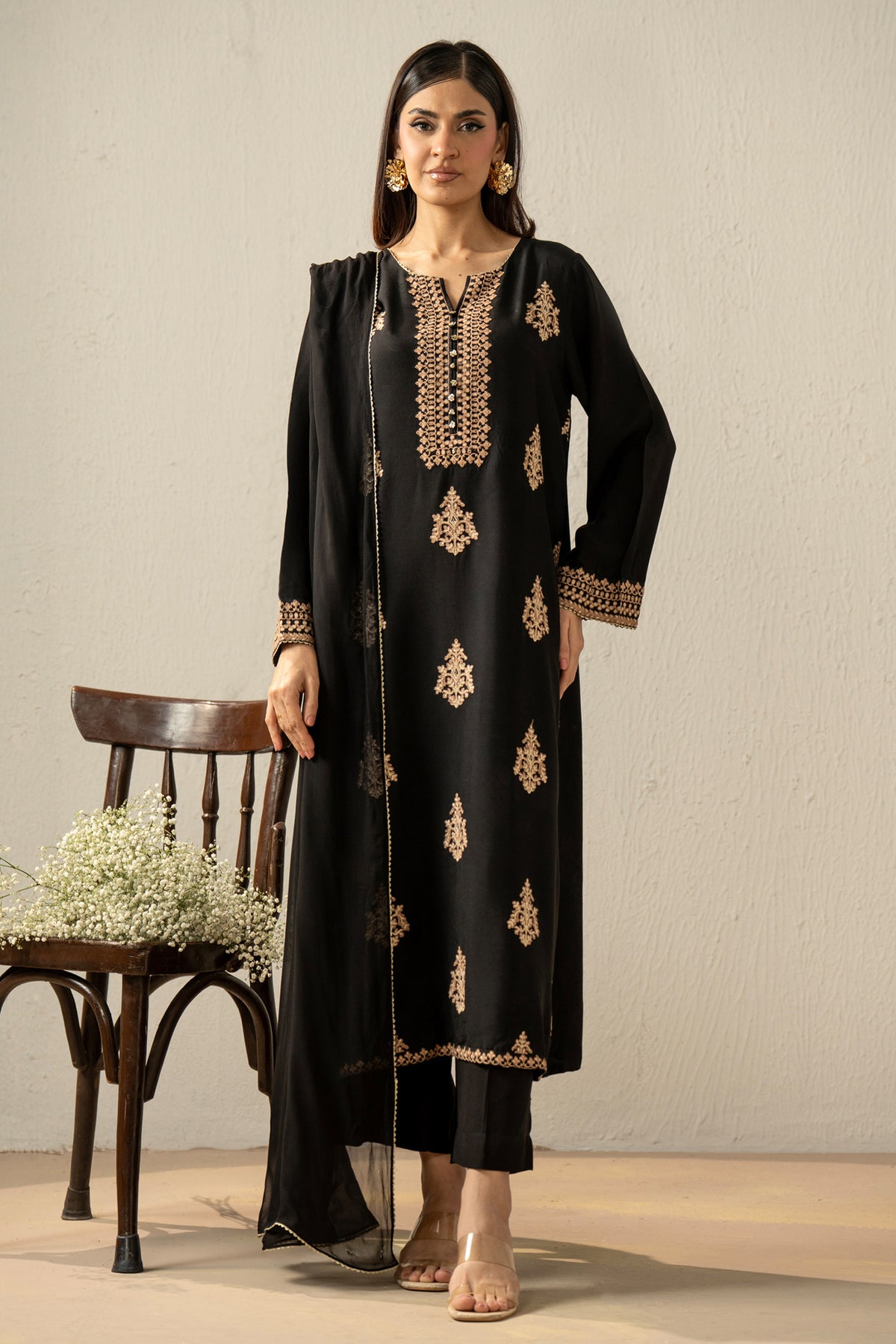 STITCHED 3 PIECE SUIT