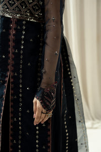 EMBROIDERED ORGANZA STITCHED 3 PIECE SUIT