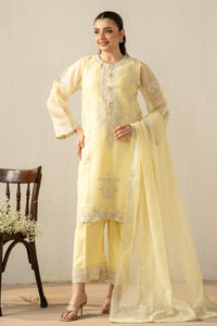 EMBROIDERED KHADDI NET STITCHED 3 PIECE SUIT