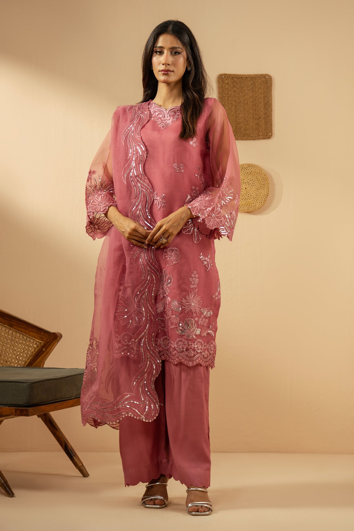 STITCHED 3 PIECE SUIT