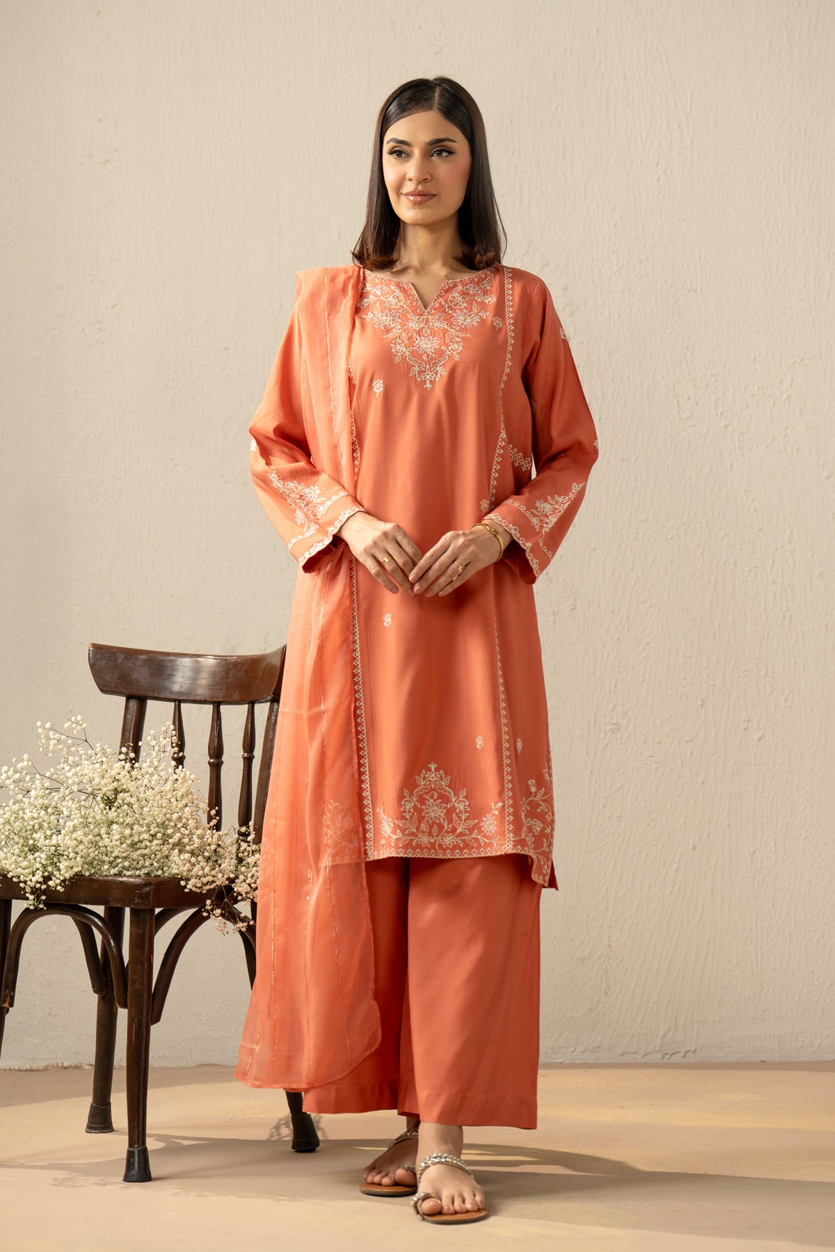 STITCHED 3 PIECE SUIT