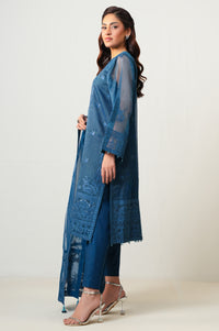 UNSTITCHED EMBROIDERED SUIT
