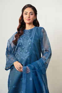 UNSTITCHED EMBROIDERED SUIT