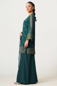 UNSTITCHED EMBROIDERED SUIT