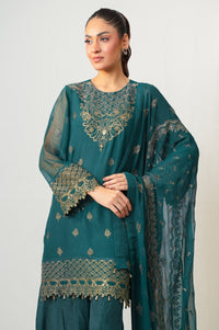 UNSTITCHED EMBROIDERED SUIT