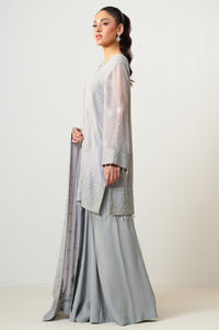 UNSTITCHED EMBROIDERED SUIT
