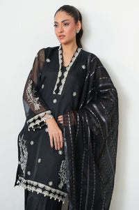 UNSTITCHED EMBROIDERED SUIT