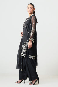 UNSTITCHED EMBROIDERED SUIT