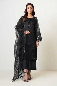 UNSTITCHED EMBROIDERED SUIT