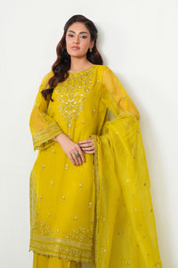 UNSTITCHED EMBROIDERED SUIT