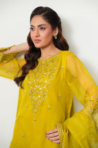 UNSTITCHED EMBROIDERED SUIT