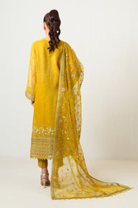 UNSTITCHED EMBROIDERED SUIT