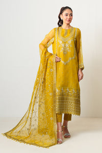 UNSTITCHED EMBROIDERED SUIT