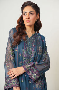 UNSTITCHED EMBROIDERED SUIT