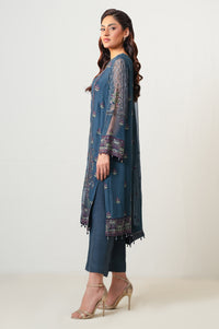 UNSTITCHED EMBROIDERED SUIT