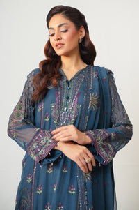 UNSTITCHED EMBROIDERED SUIT