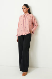 EMBROIDERED TOP