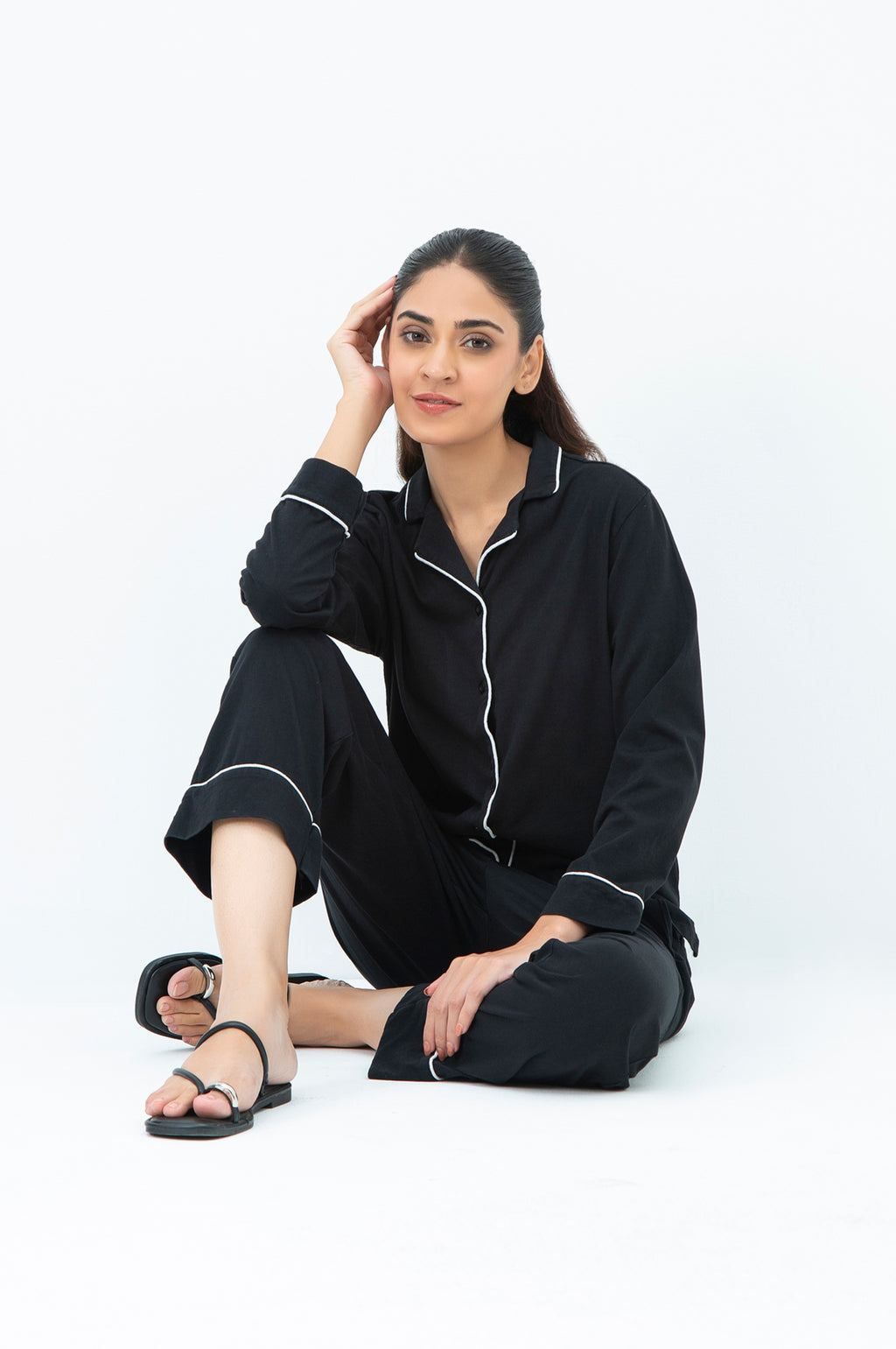 Black Loungewear Set