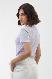 RIBBED TEE