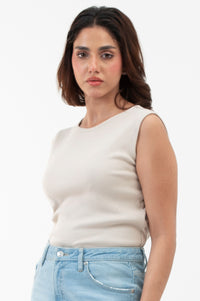 RIBBED TANK TOP