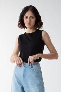 RIBBED TANK TOP