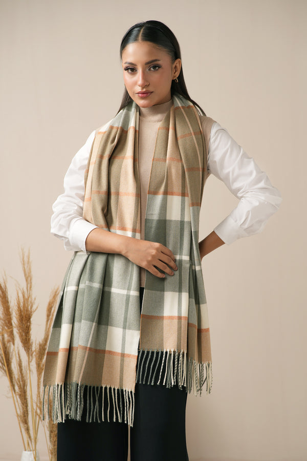 YARN DYED MUFFLER