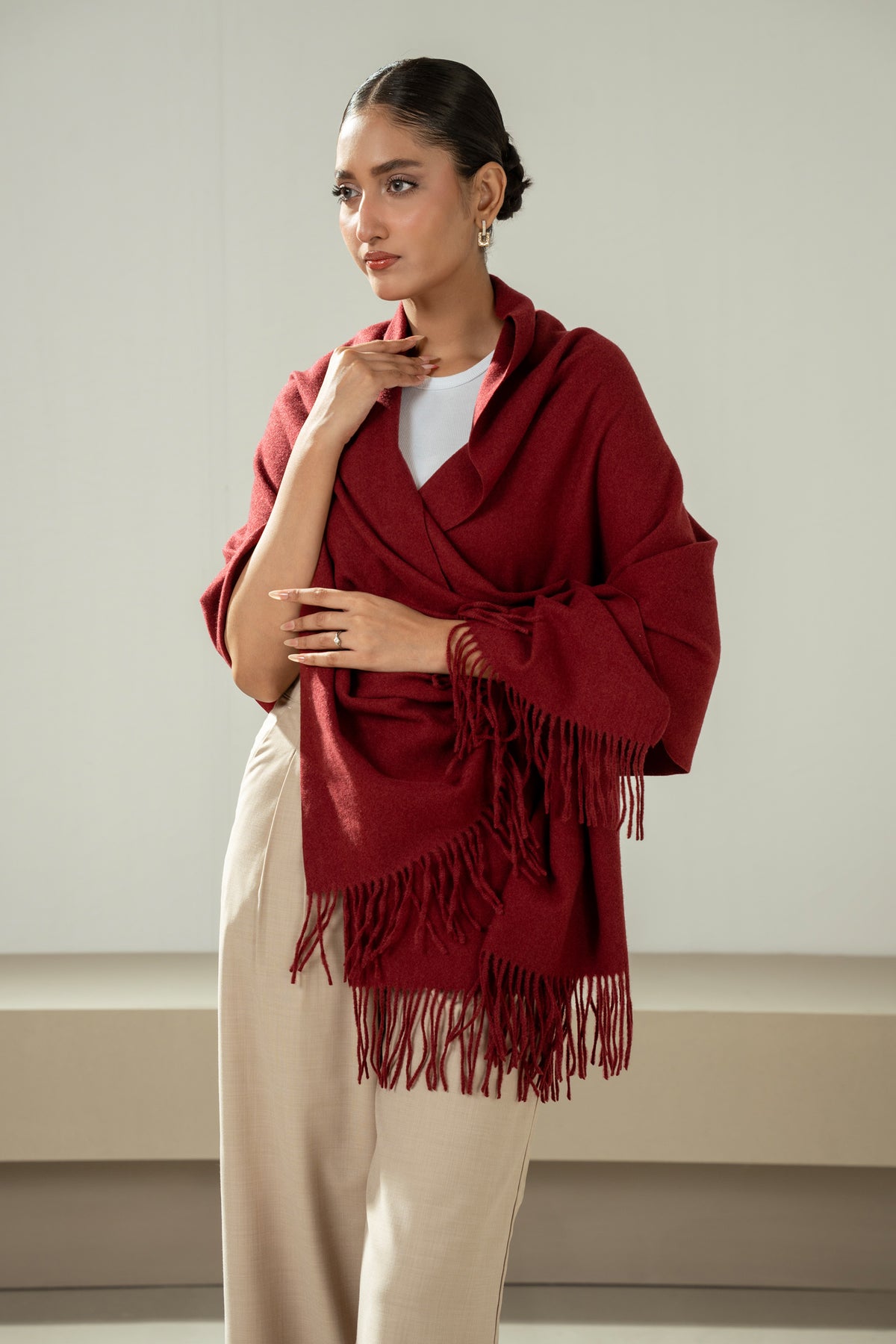 YARN DYED MUFFLER