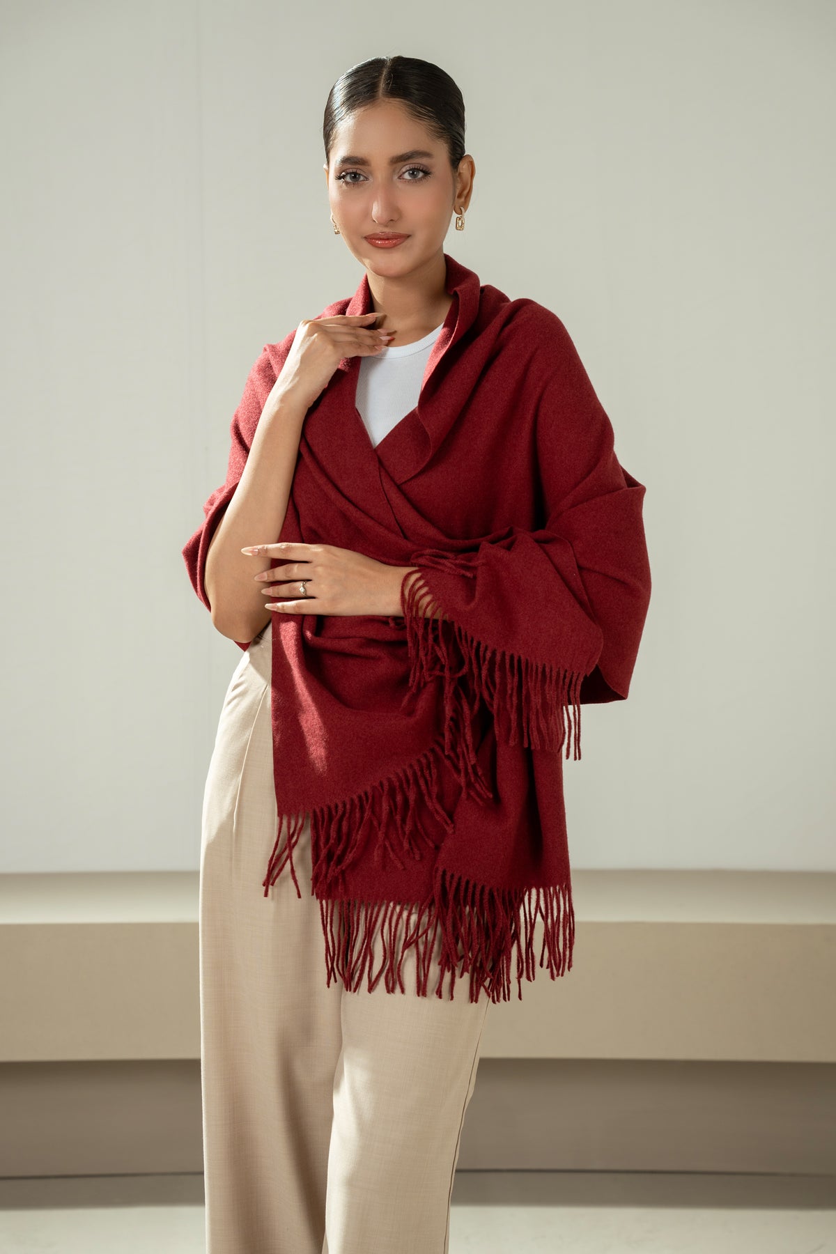 YARN DYED MUFFLER