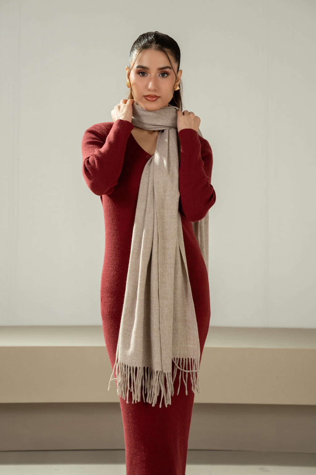 YARN DYED MUFFLER