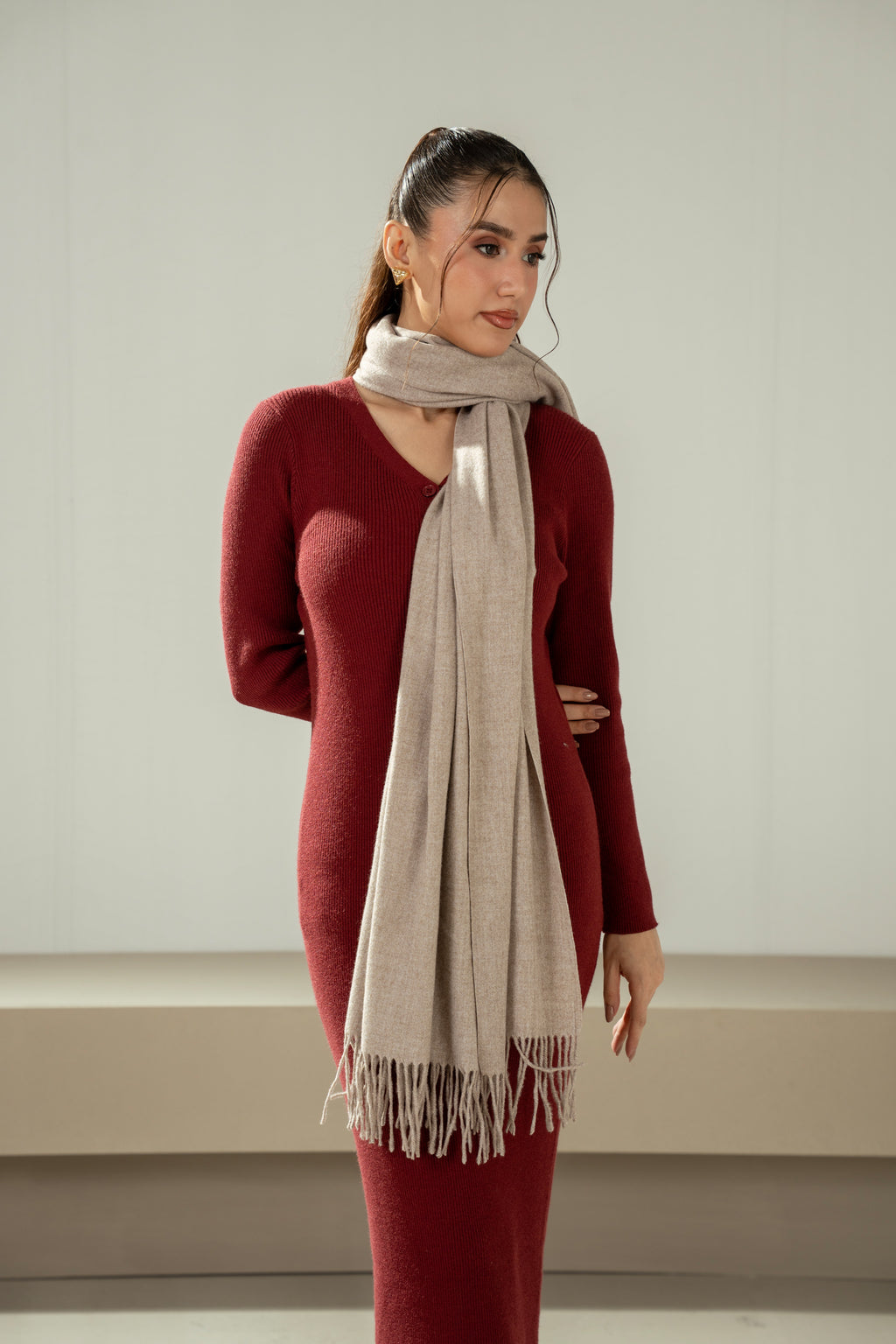 YARN DYED MUFFLER
