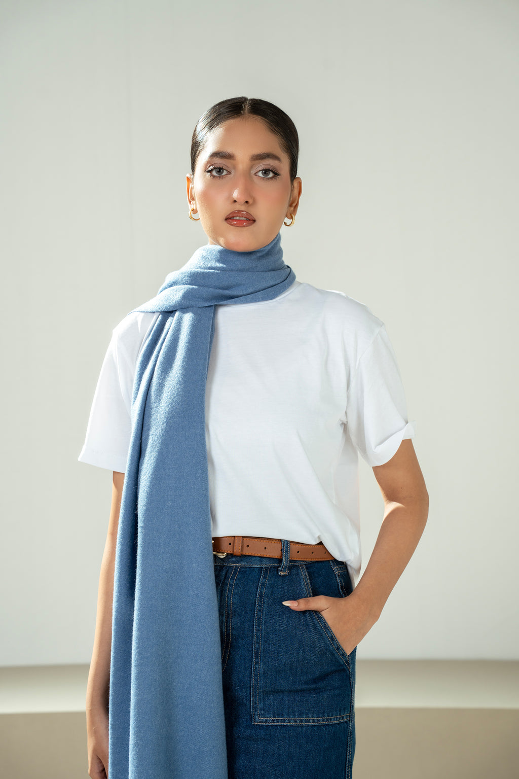 YARN DYED MUFFLER