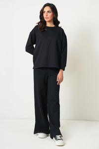 Side Slit Sweatpants