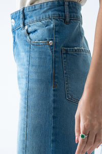 Stylized Wide Leg Jeans