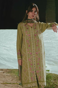 EMBROIDERED CAMBRIC UNSTITCHED 3 PIECE SUIT