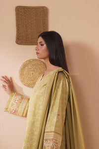 EMBROIDERED CAMBRIC UNSTITCHED 3 PIECE SUIT