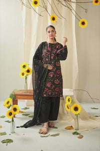 EMBROIDERED CAMBRIC UNSTITCHED 3 PIECE SUIT