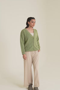 Button Down Sweater Full Sleeves