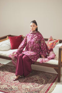 PRINTED LAWN UNSTITCHED 3 PIECE SUIT