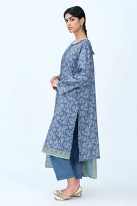 Stitched 3 Piece Printed Cambric Suit