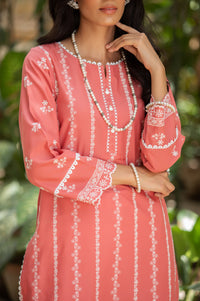 Stitched 1 Piece Chikankari Cambric Shirt