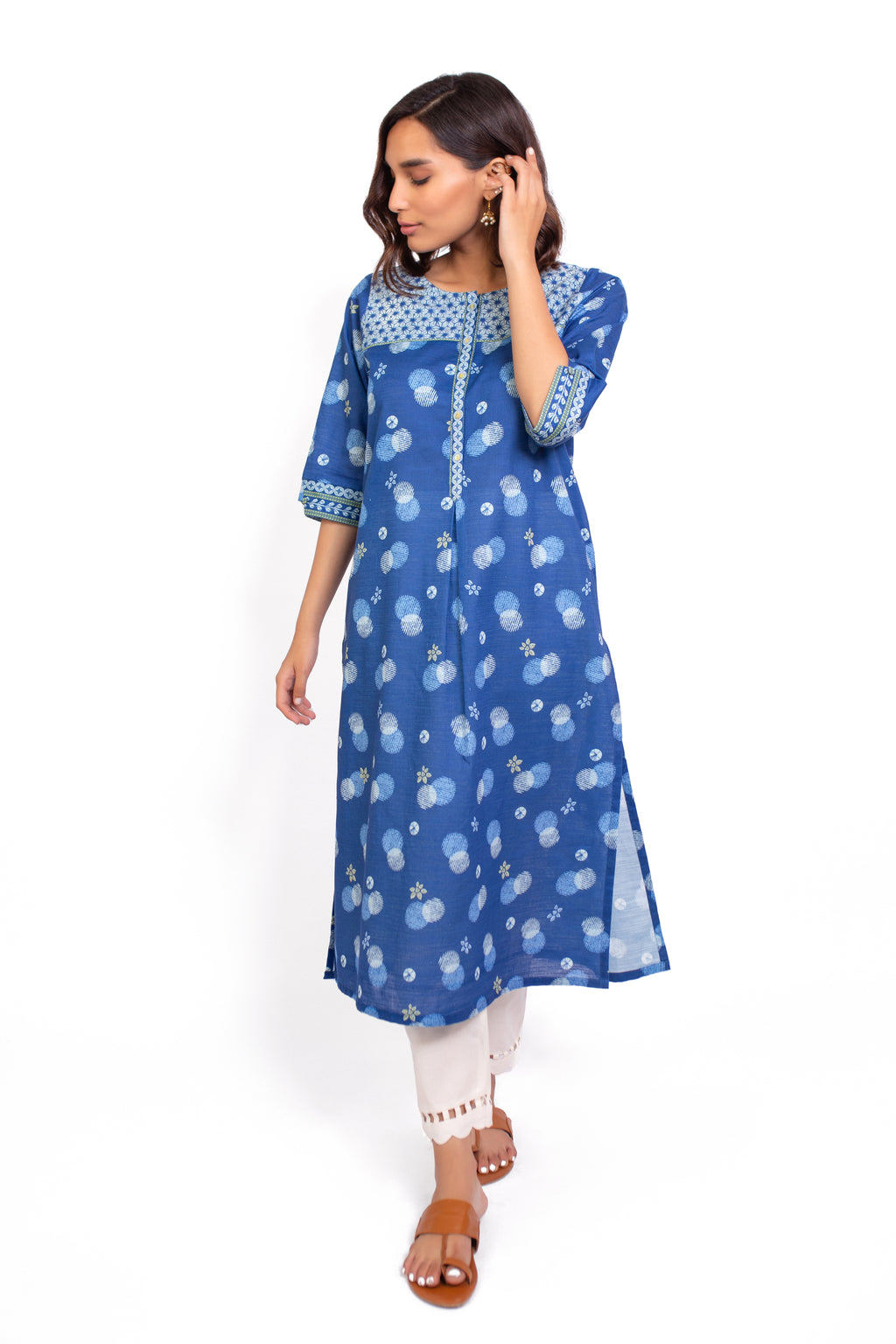 Stitched 1 Piece Digital Printed Khaddar Shirt