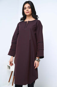 Stitched 1 Piece Solid Yarn Dyed Shirt
